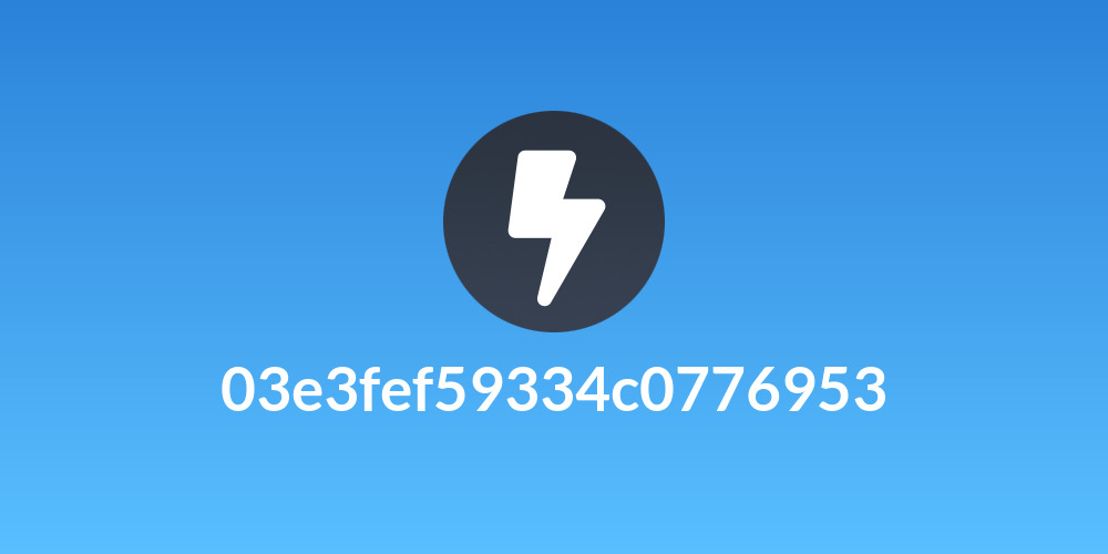 03e3fef59334c0776953