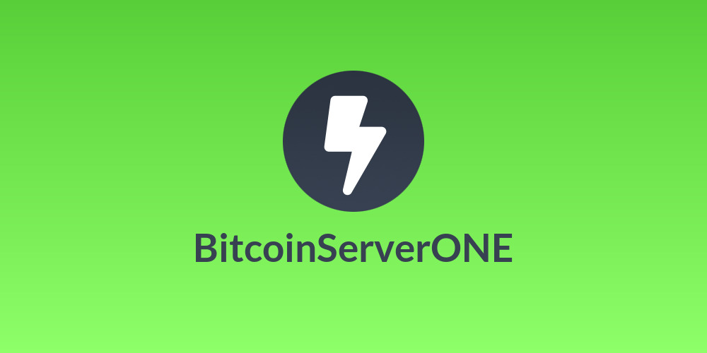 BitcoinServerONE