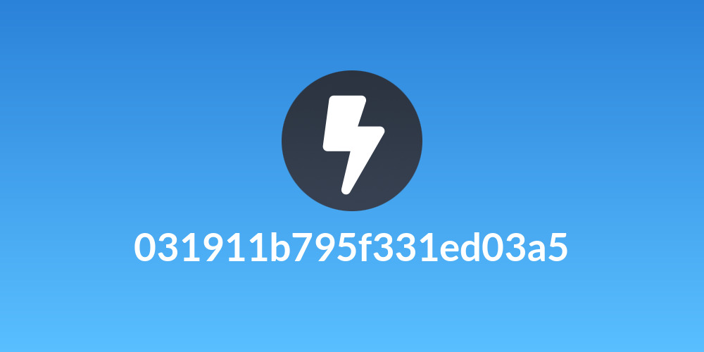 031911b795f331ed03a5