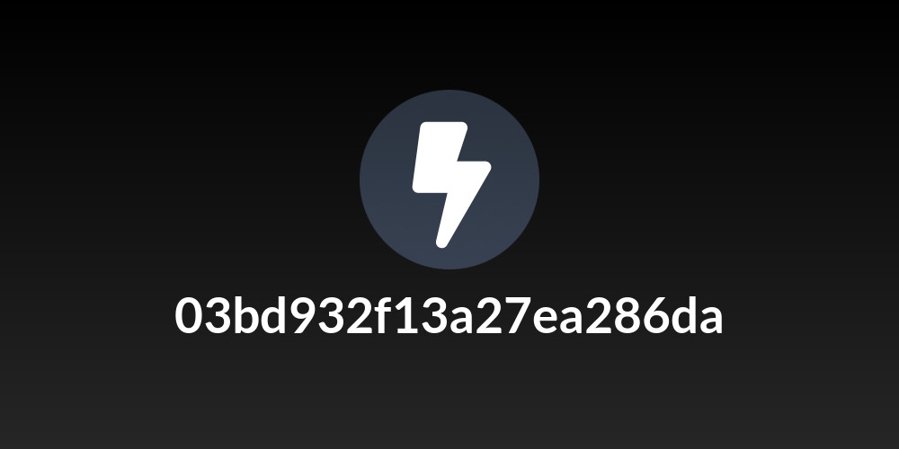 03bd932f13a27ea286da