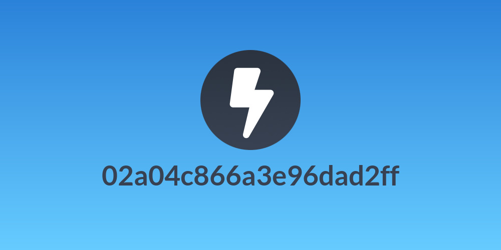 02a04c866a3e96dad2ff