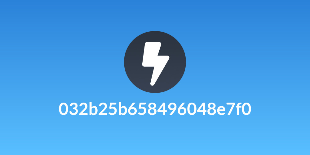 032b25b658496048e7f0