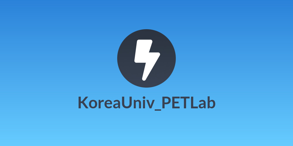 KoreaUniv_PETLab