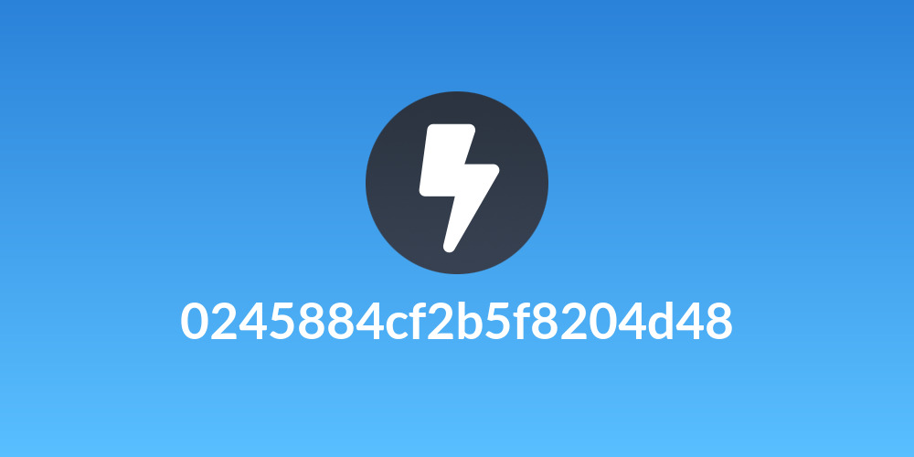 0245884cf2b5f8204d48