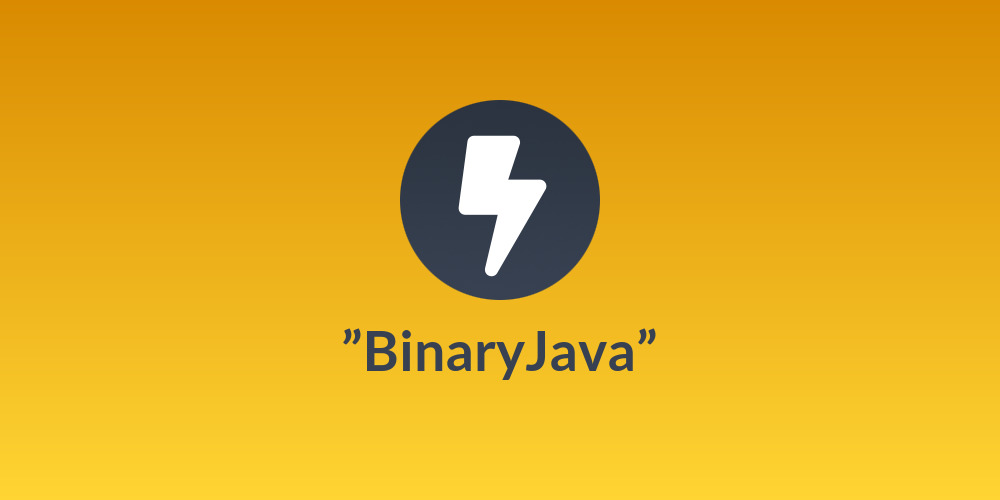 ”BinaryJava”