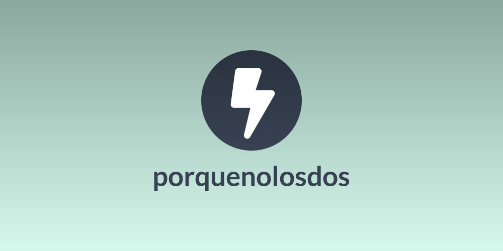 porquenolosdos