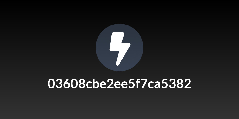 03608cbe2ee5f7ca5382