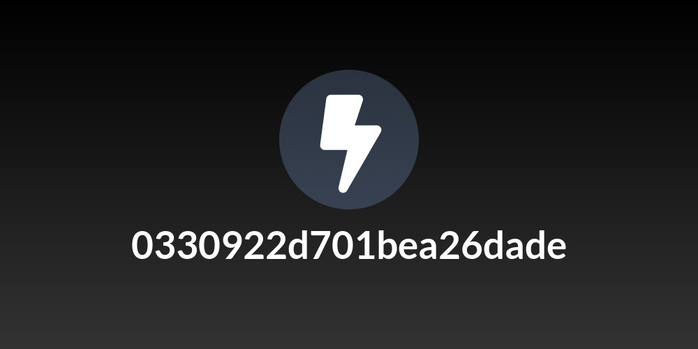 0330922d701bea26dade