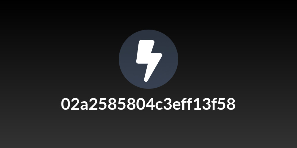 02a2585804c3eff13f58