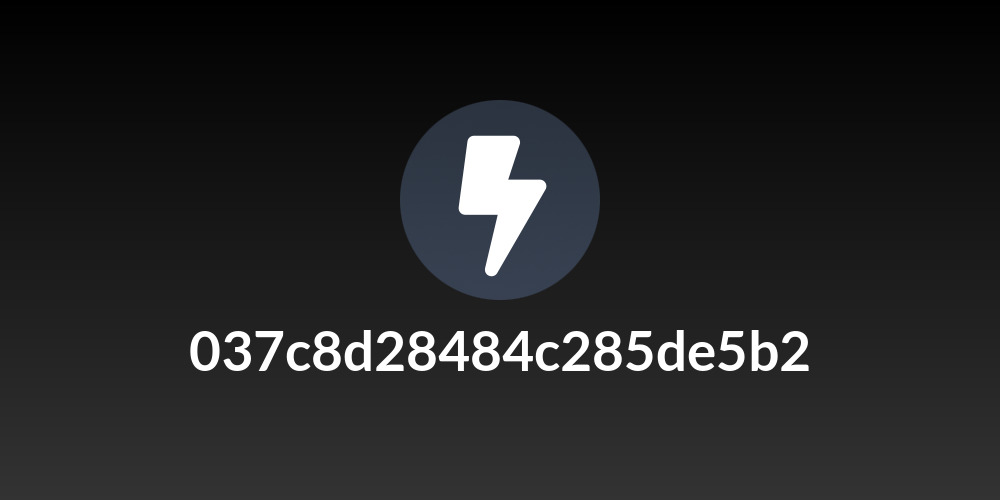 037c8d28484c285de5b2