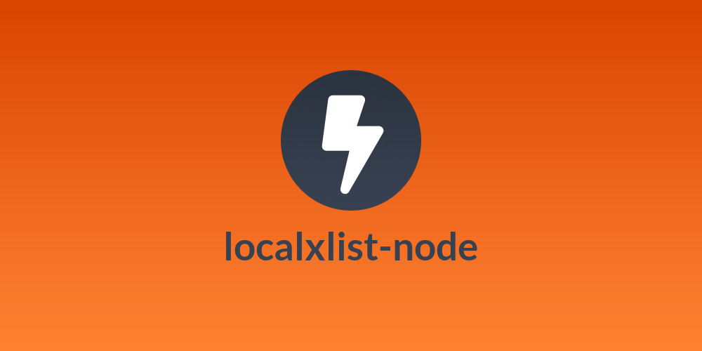 localxlist-node