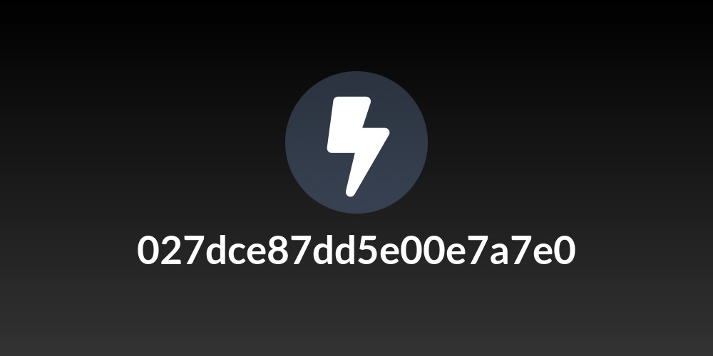 027dce87dd5e00e7a7e0