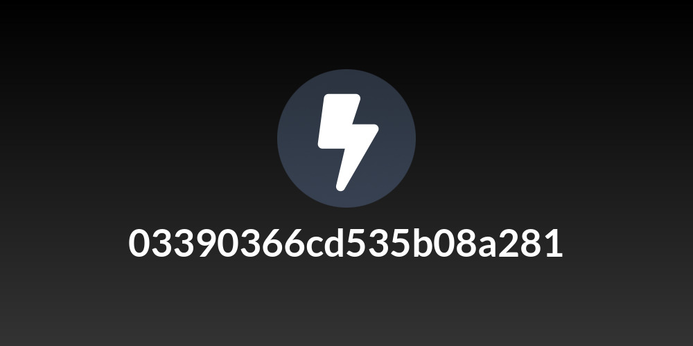 03390366cd535b08a281