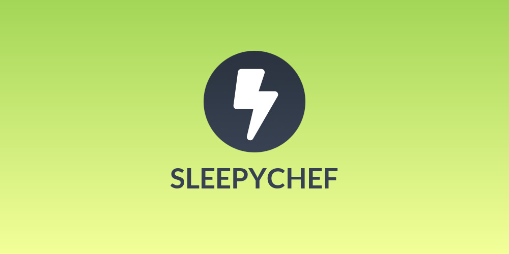 SLEEPYCHEF