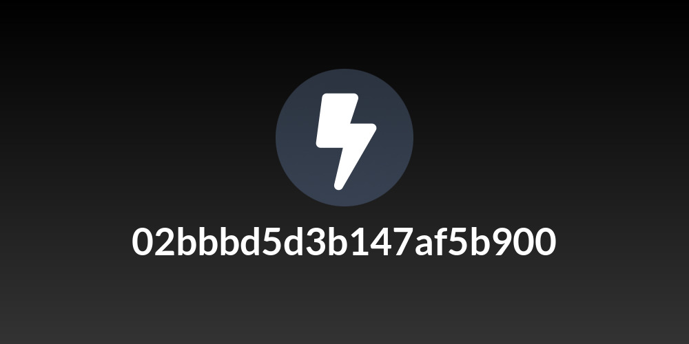 02bbbd5d3b147af5b900