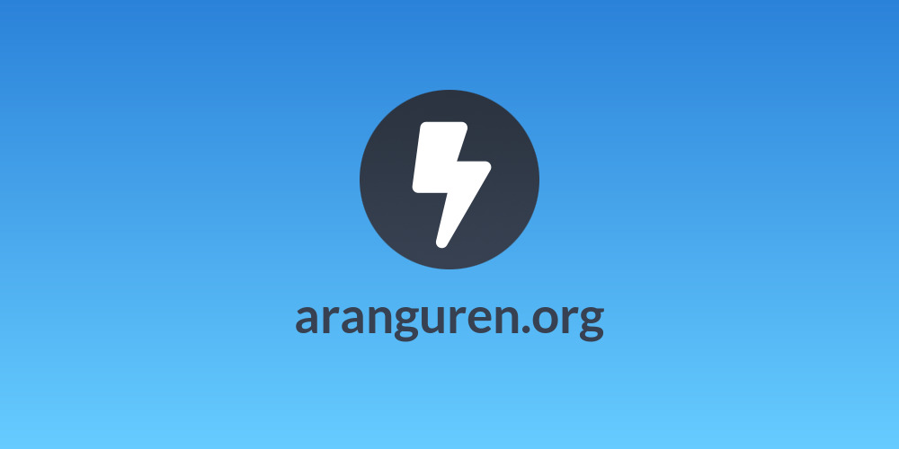 aranguren.org