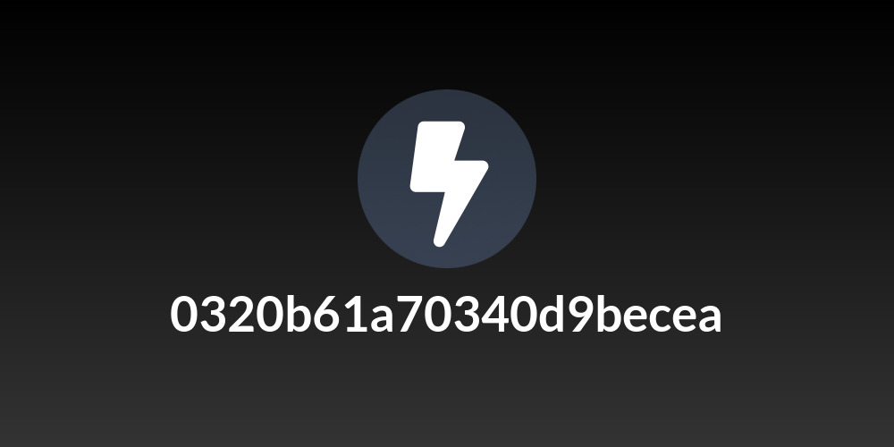 0320b61a70340d9becea