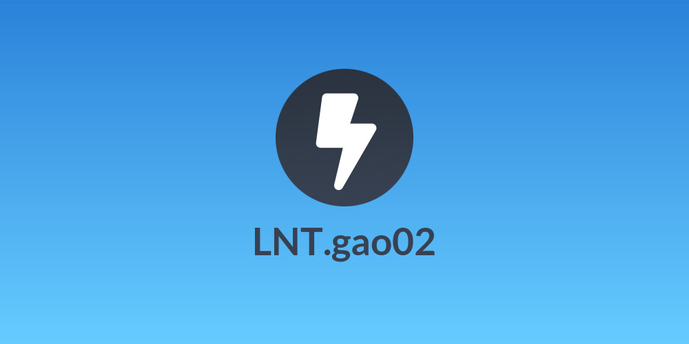 LNT.gao02