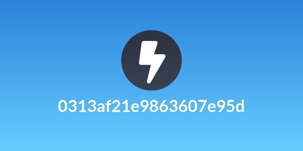 0313af21e9863607e95d