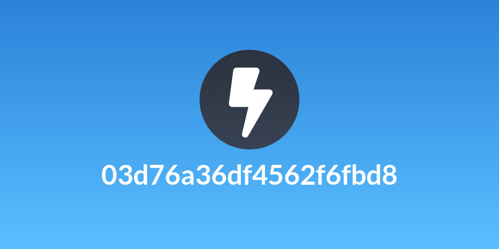 03d76a36df4562f6fbd8