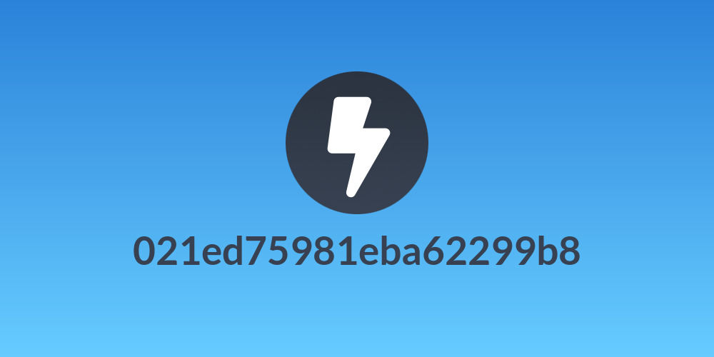 021ed75981eba62299b8