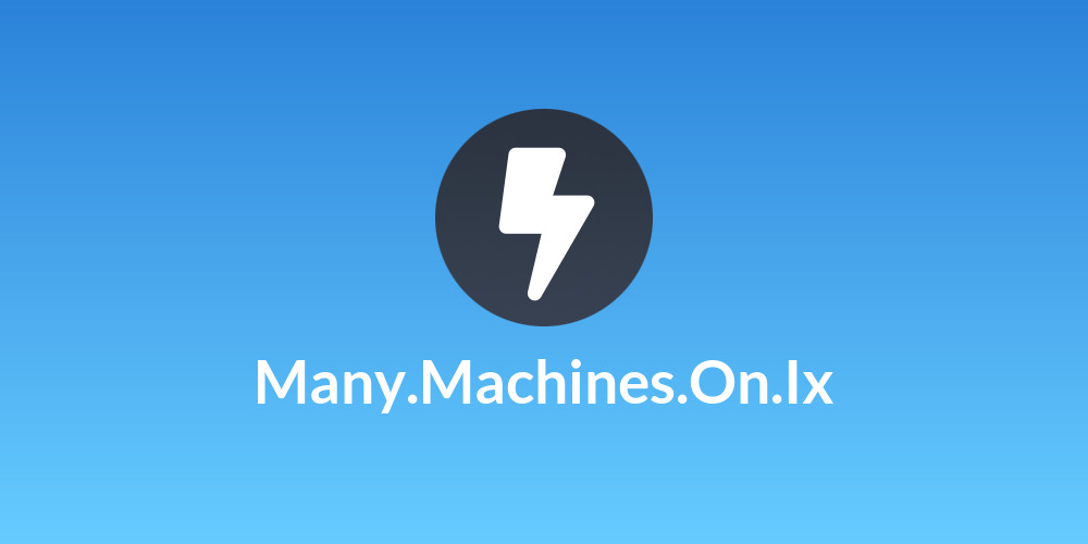 Many.Machines.On.Ix