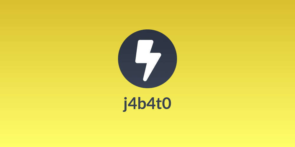 ⚡​j4b4t0⚡​