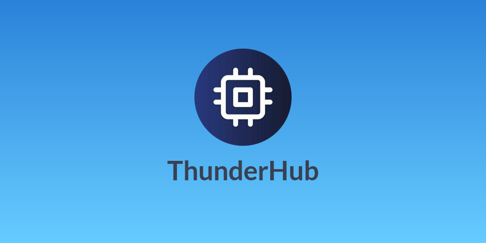 ThunderHub⚡