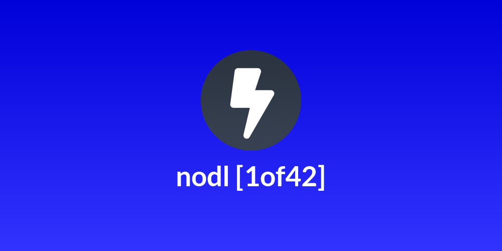 nodl [1of42]
