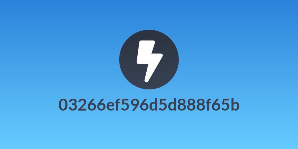 03266ef596d5d888f65b