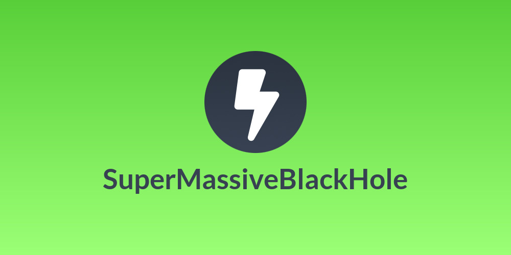 SuperMassiveBlackHole