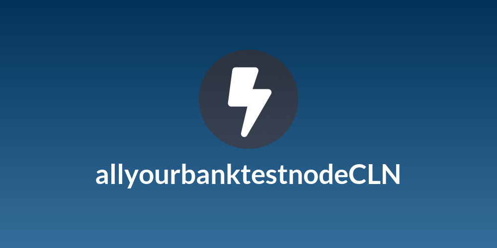 allyourbanktestnodeCLN