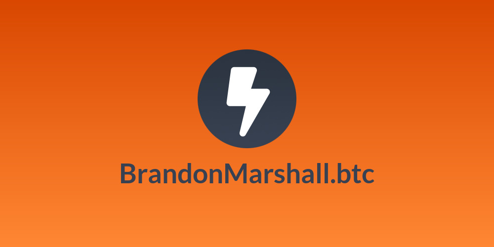BrandonMarshall.btc