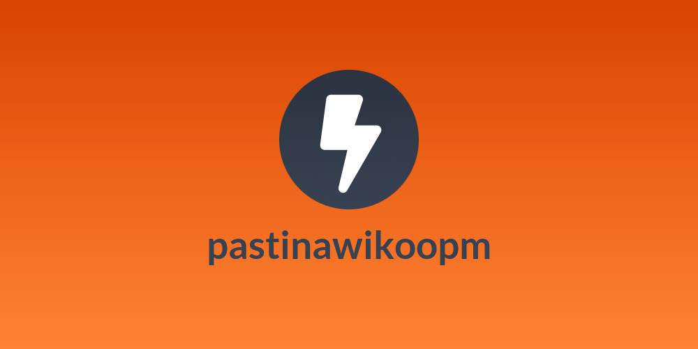 pastinawikoopm