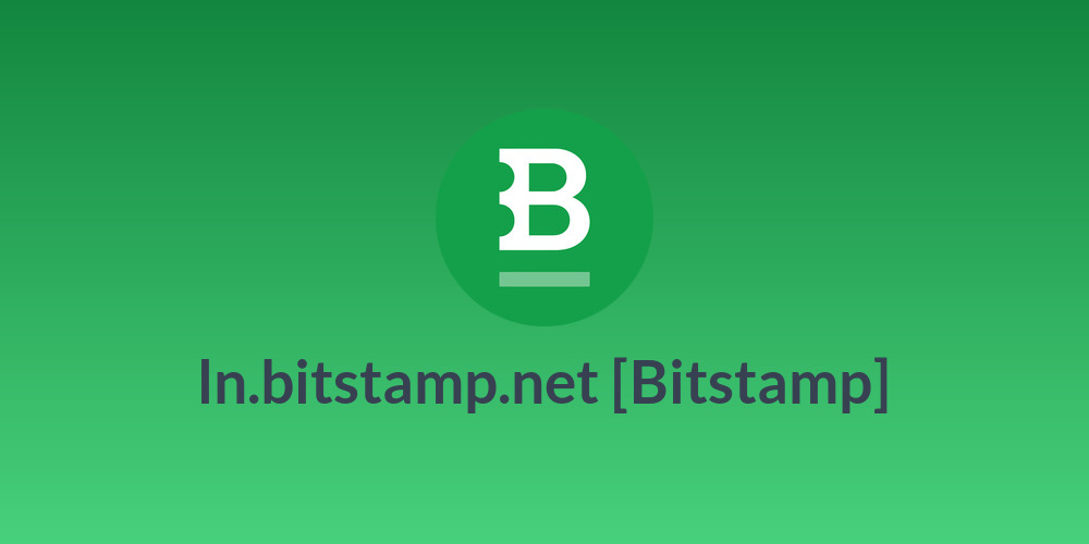 ln.bitstamp.net [Bitstamp]