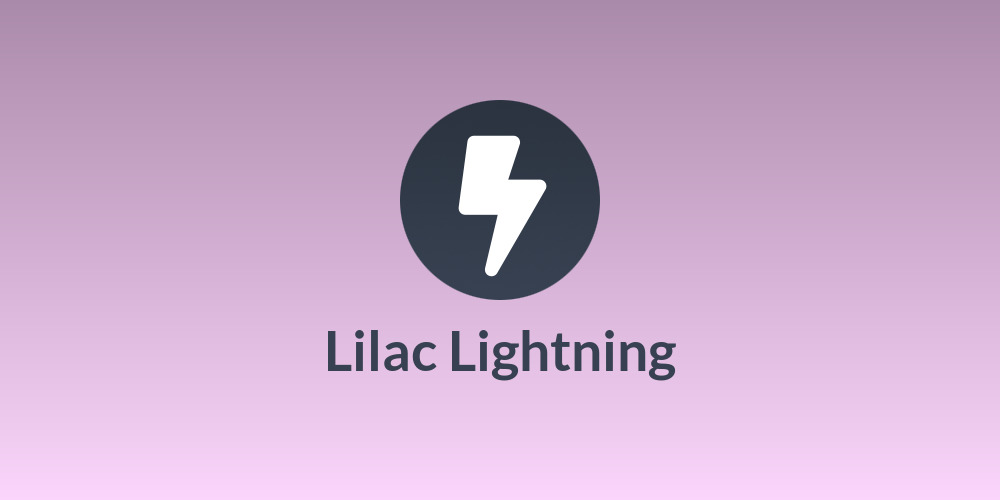 Lilac Lightning