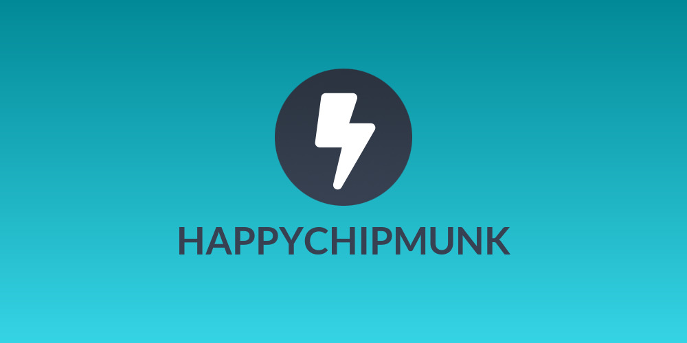 HAPPYCHIPMUNK