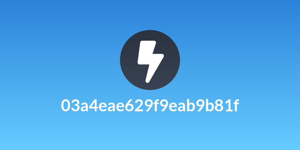 03a4eae629f9eab9b81f