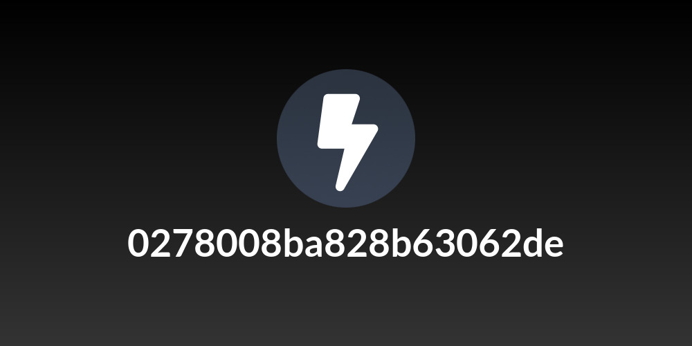 0278008ba828b63062de