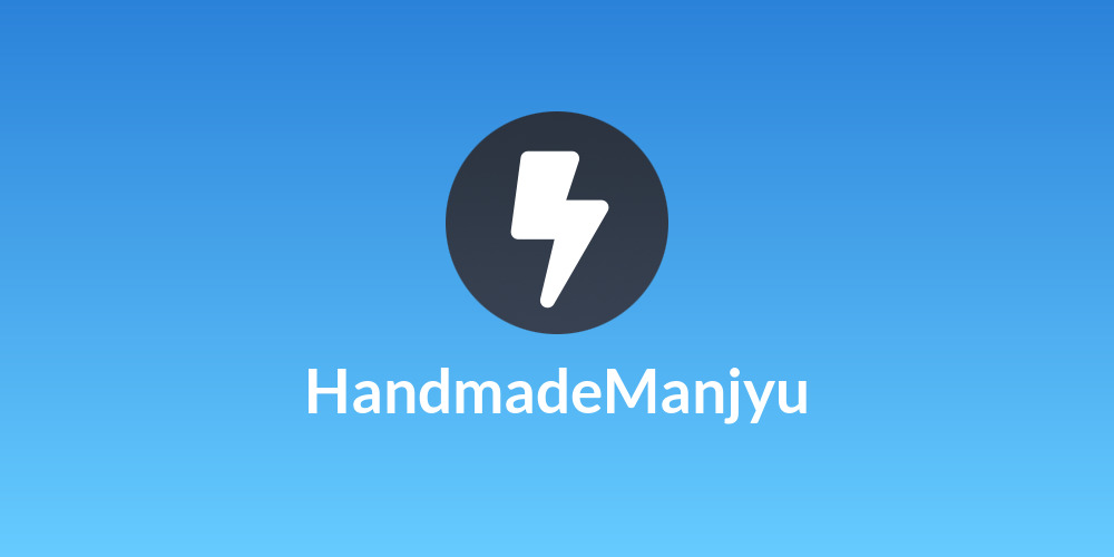HandmadeManjyu