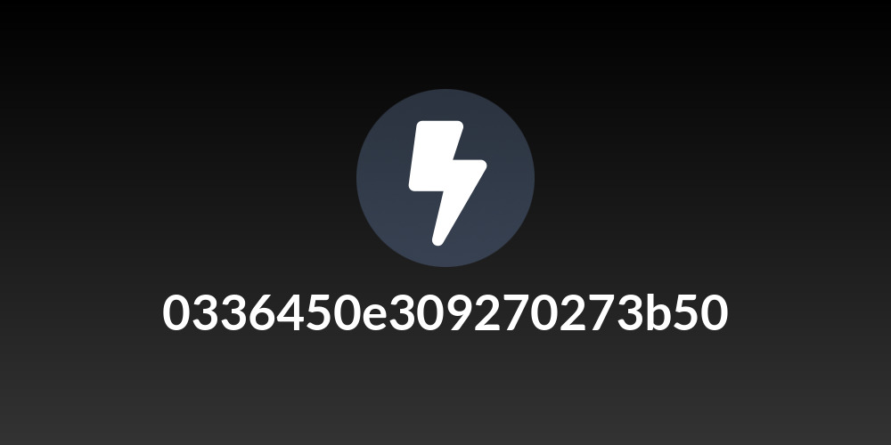 0336450e309270273b50