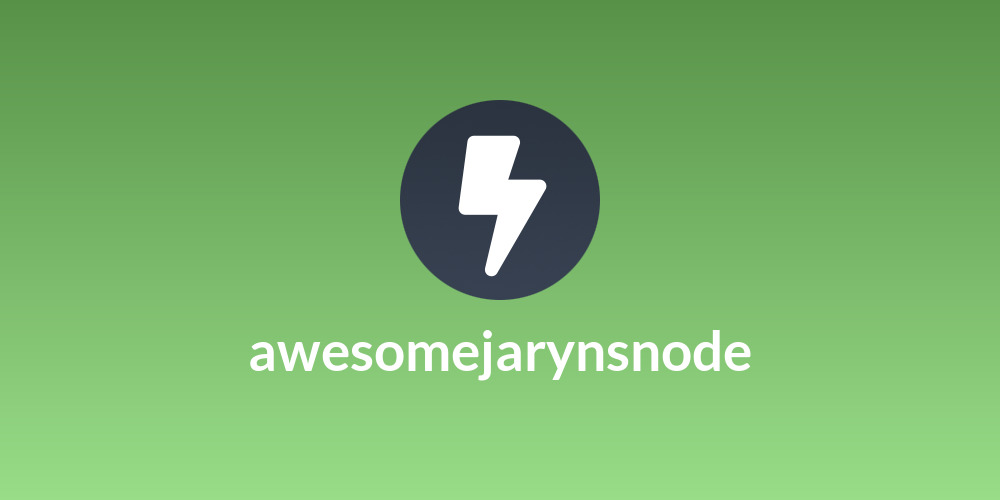 awesomejarynsnode