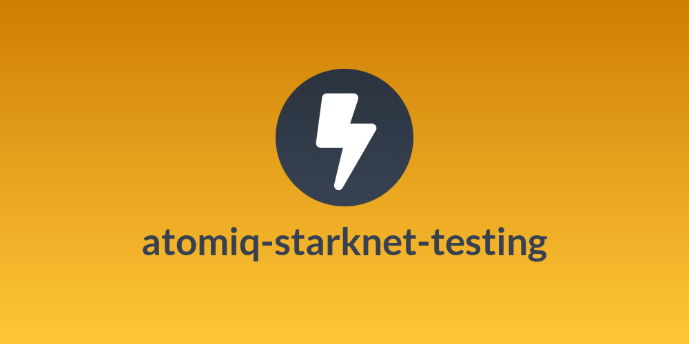 atomiq-starknet-testing