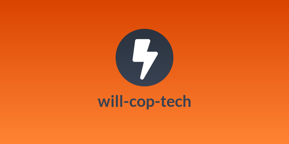 will-cop-tech