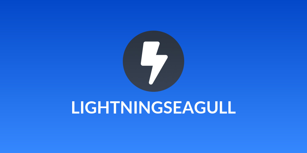 LIGHTNINGSEAGULL