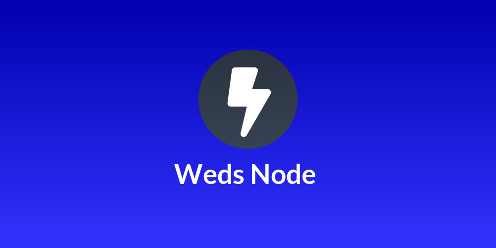 Weds Node 📘