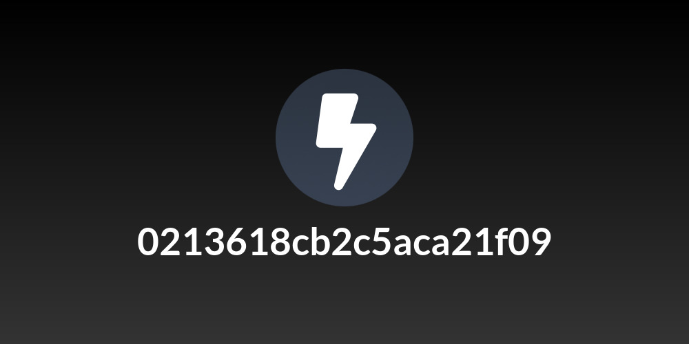 0213618cb2c5aca21f09