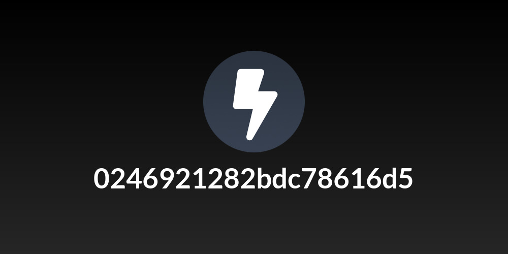 0246921282bdc78616d5