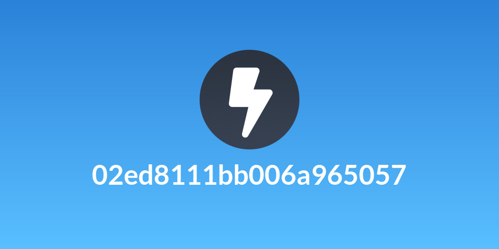 02ed8111bb006a965057