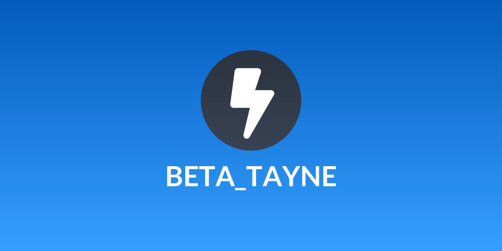 BETA_TAYNE